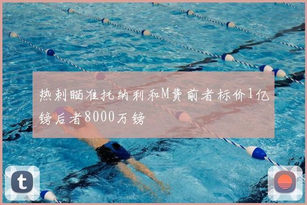热刺瞄准托纳利和M费前者标价1亿镑后者8000万镑